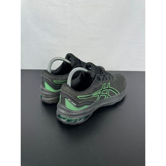ASICS Kid's GT-1000 11 GS Green Black Youth Size 5.5 Sneaker Shoes - Picture 3 of 9